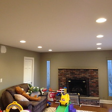 Recessed Lighting Project in Berkeley Heights, NJ 2